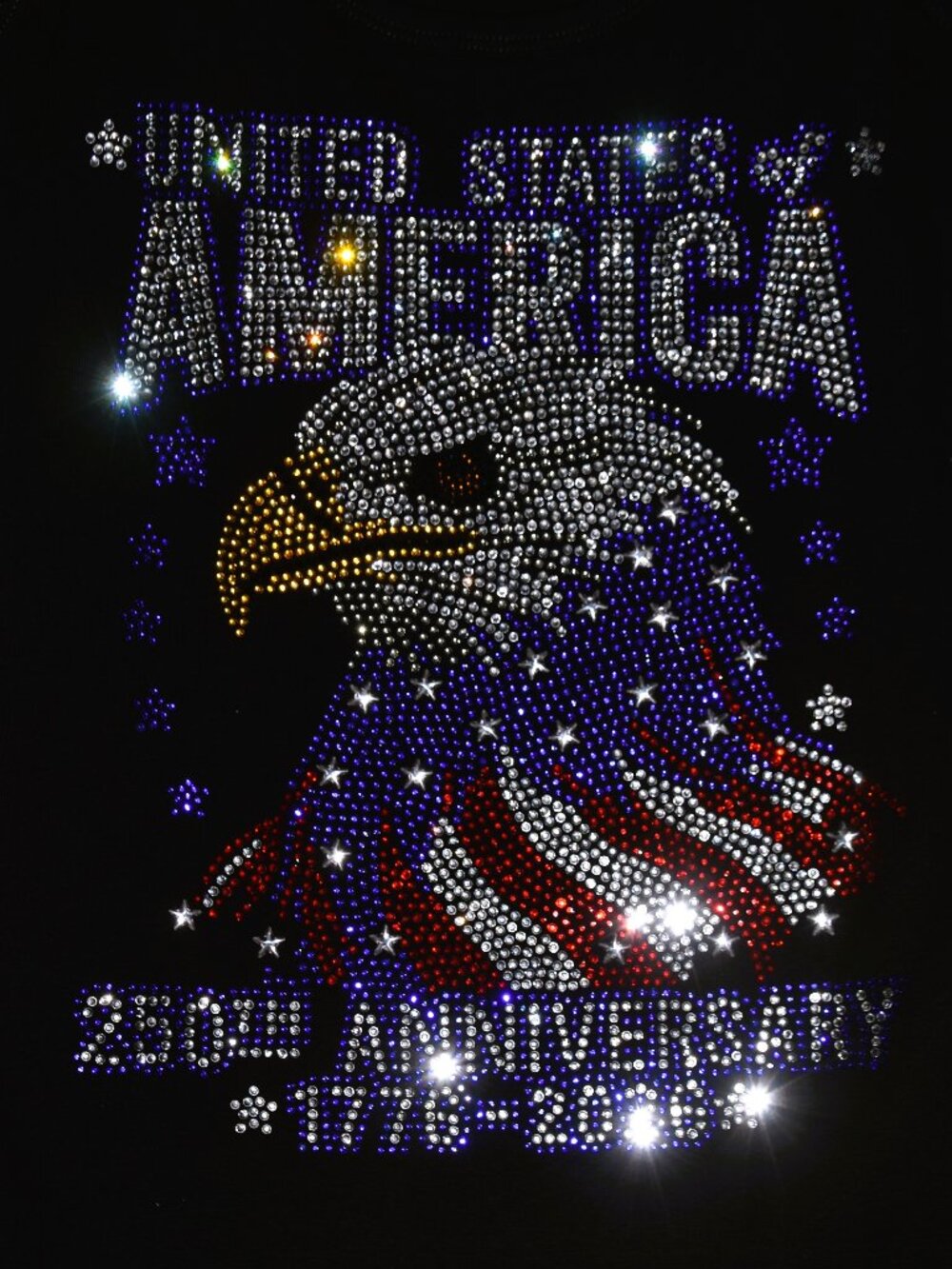 America's 250th Birthday 4th of July rhinestone tank sz XS S M L XL XXL 1X 2… - Picture 2 of 8